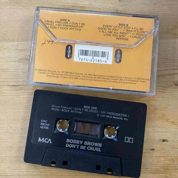 Bobby Brown – Don't Be Cruel Vintage Cassette Tapes C11 - Picture 2 of 2